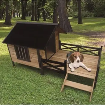 dog kennel with verandah