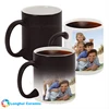 Novelty souvenir gift magic ceramic custom photo color changing mug with hot water
