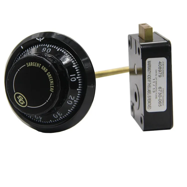 S&g 6730 Security Products Mechanical Code Lock With Dials And Rings