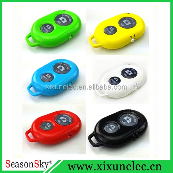 Bluetooth Shutter Camera Remote for iOS iPhone Android Samsung Galaxy HTC SONY