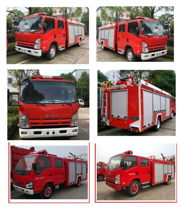 Water Tank Fire Fighting Truck From Manufacturer Directly - Buy Water