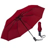 China Leading Manufacturer Auto Open and Close 21 Inch 8 Ribs 3 Folds Windproof Umbrella