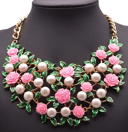 flower necklace flipkart