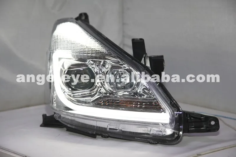 2012 To 2014 Year For Toyota For Avanza Led Head Lamp Angel Eyes Chrome