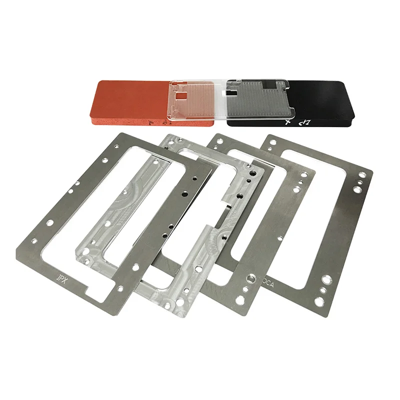 YMJ Special glass bubble-free LCD screen frame laminating moulds for laminator
