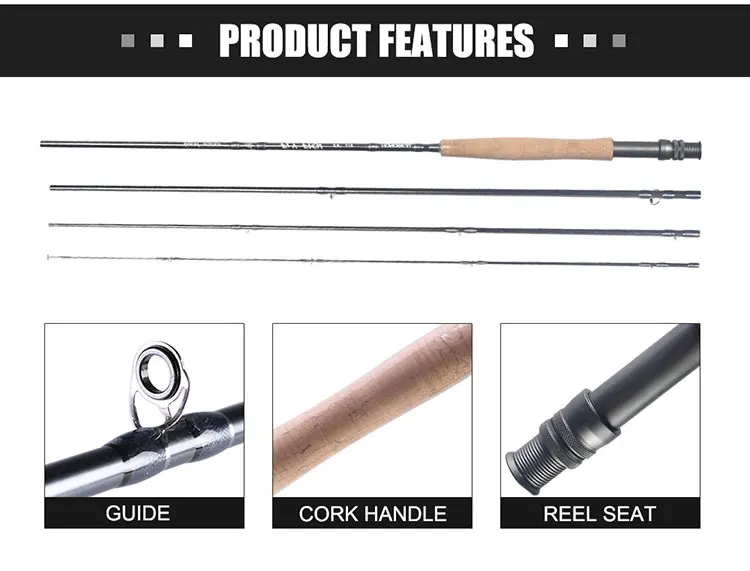 Honoreal Carbon Fly Rod Fly Fishing Pole For Salmon Buy Fly Fishing