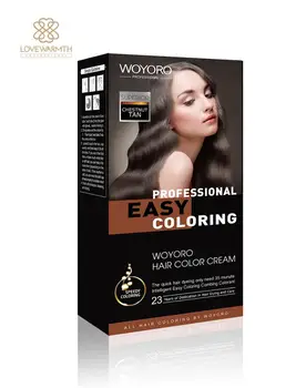 Dark Brown Permanent Hair Color Ammonia Free Hair Dye Color Kit For Man Woman View Hair Dye Color Kit Woyoro Product Details From Zhongshan Jiali