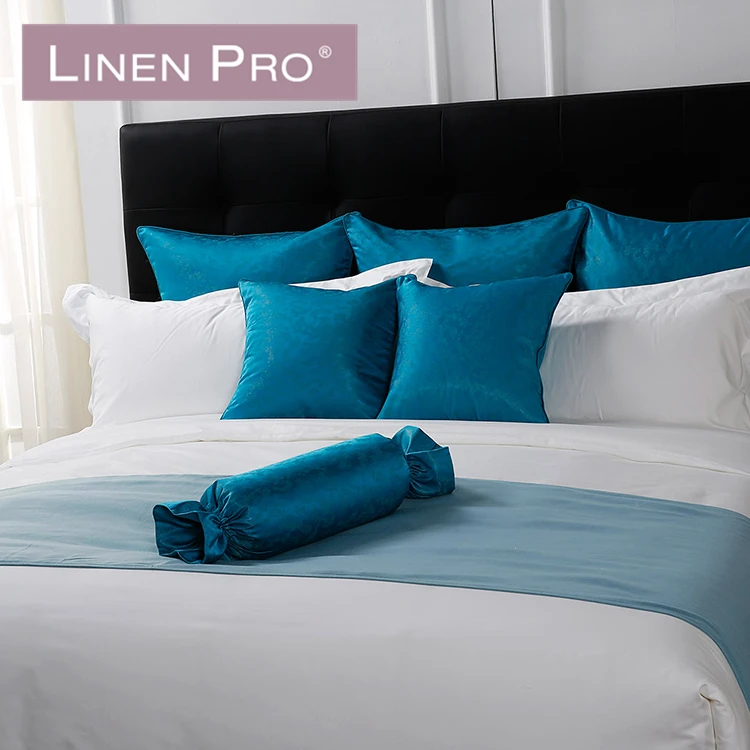 Hilton Hotel White Bedding Linen Comforter Bed Cover For 5 Star Hotel