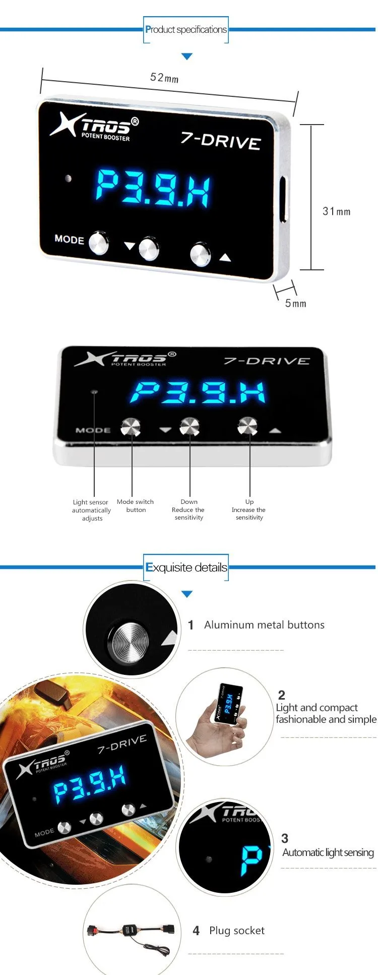 Vehicle Throttle Accelerator Eliminate Throttle Response Lag Problem