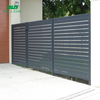 High Quality Metal Privacy Aluminium Slat Fence Panels For ...