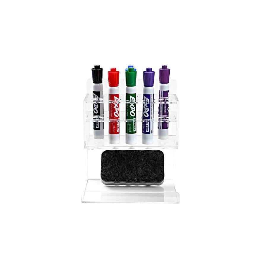 Black Acrylic Whiteboard Eraser Holder Perspex Marker Pen Holder Buy