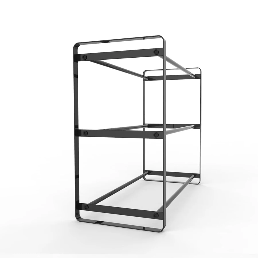 High Quality 3 Tier Detachable Shelf Hanging Modern Storage 100 Pair Shoe Rack Metal Iron Shoe Stand Rack Buy Hanging Shoe Rack Shoe Stand Rack Shoe Storage Rack Product On Alibaba Com