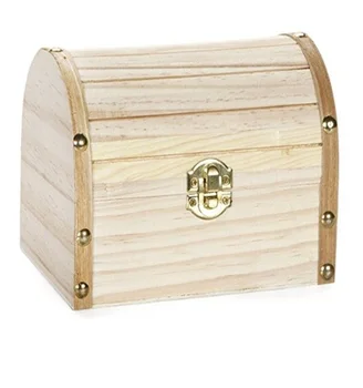 wooden craft chest