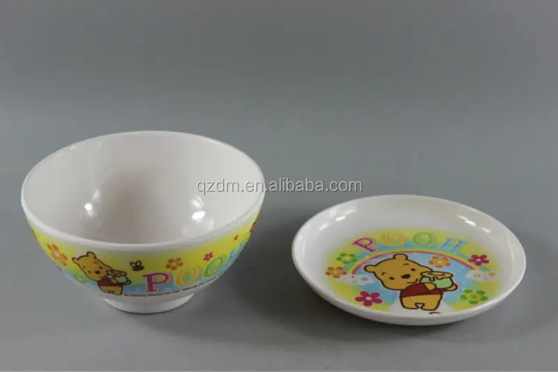 Kid's Melamine Bowl And Dish