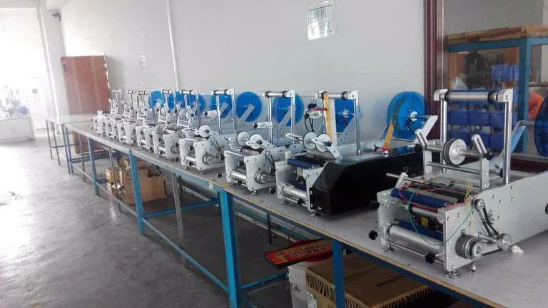 semi automatic bottle labeling machine with date printer video CE TUV ISO