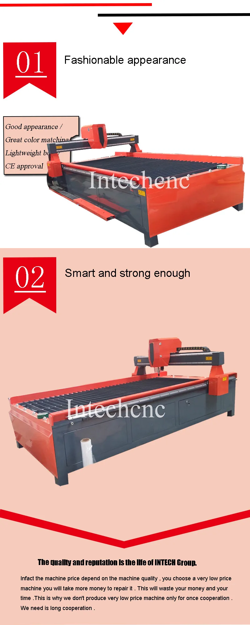 Newest LFP1530 low cost cnc plasma cutting machine/plasma cutter