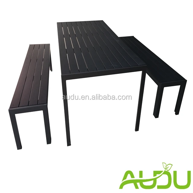 Finlande Jardin Pas Cher Non Bois Banc Noir Avec Table En Plastique Ensemble Buy Banc Noir Nonwood Bancs De Jardin En Ardoise Banc Noir Avec Ensemble De Table En Plastique Product On Alibaba Com