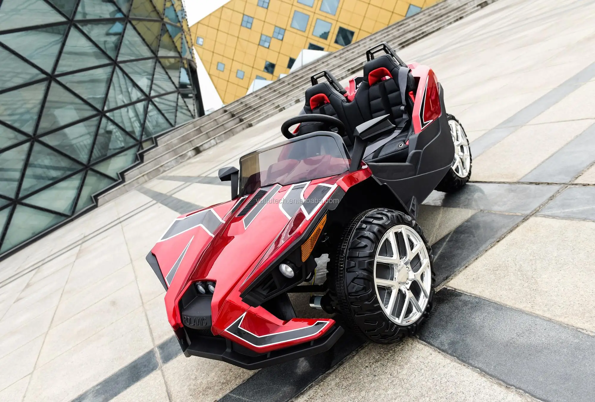 Children's Electric Car Polaris Slingshot 12v 2 Seater Battery Powered