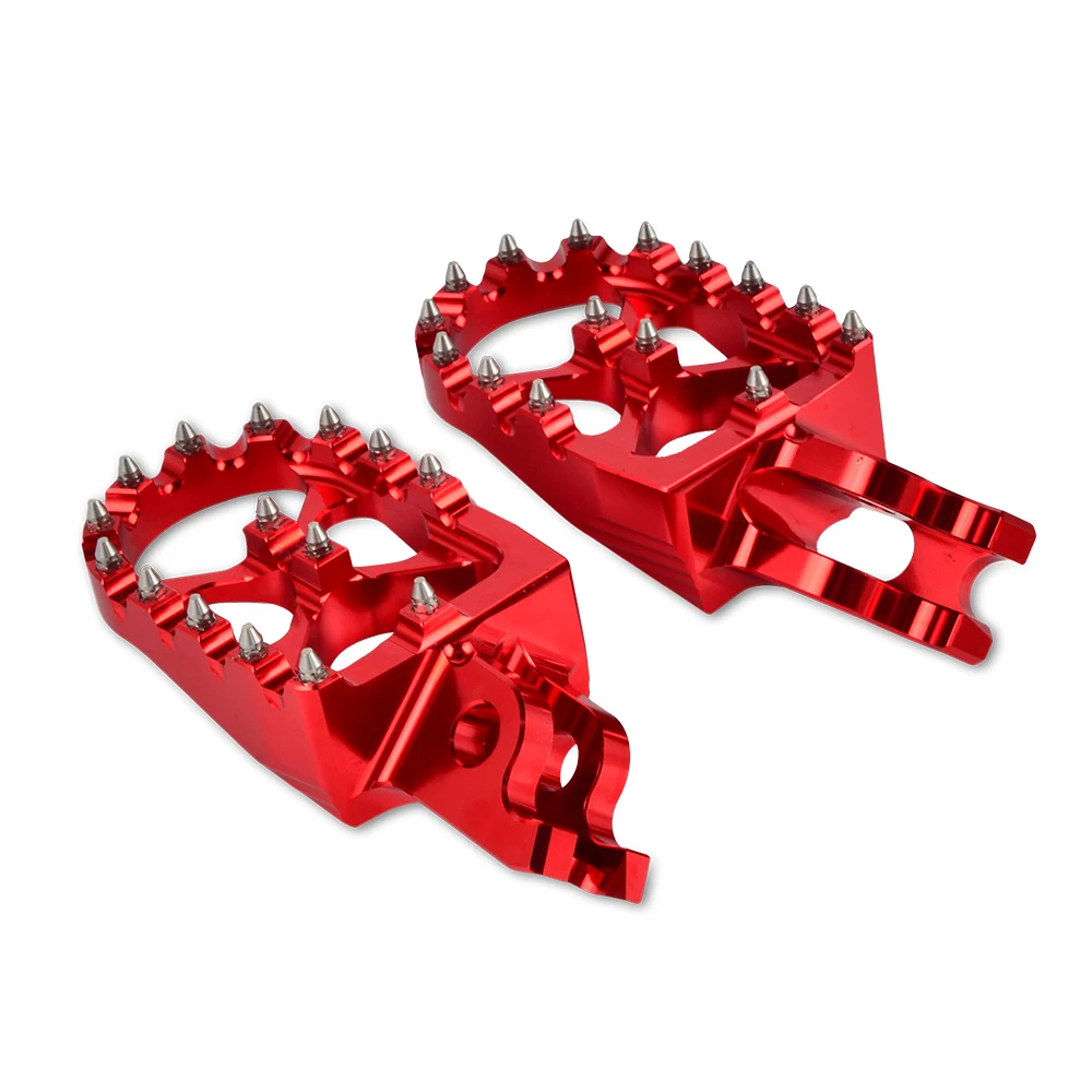 NICECNC Wide Foot Pegs Footrest For Honda XR650L 1993-2025 XR650R