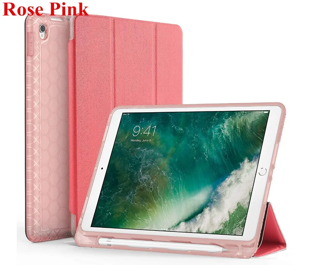 Built In Pencil Holder Cover For Ipad Pro 10.5 Inch Display 2017 - Buy