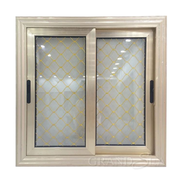 Powder Coated Window Grill Design - Prefabricated Windows