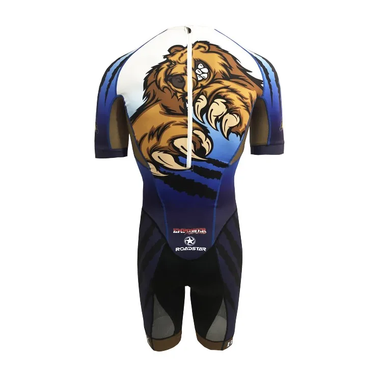 Latest design custom warm up suit men's speed skating suit\n