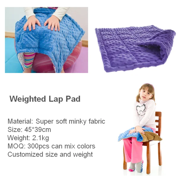 Bubble Style Handmade Customized Weighted Lap Pad Sensory Knee Pad