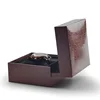 Custom Brown Embossing Top Watches Oriental Cardboard Watch Box Foam Insert