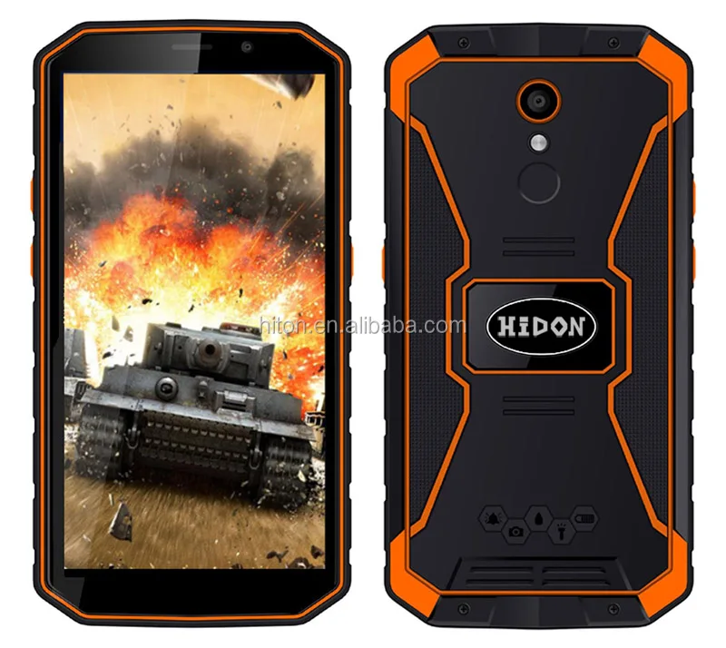 5.5 inch MTK6739 Android 8.1 rugged phone 2+16 waterproof smartphone 4G LTE Mobile phone with 5500mAh battery