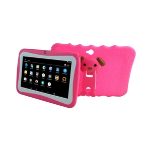 7 inch android 4.4 quad core tablet pc A33 pc 8g wifi for kids with case