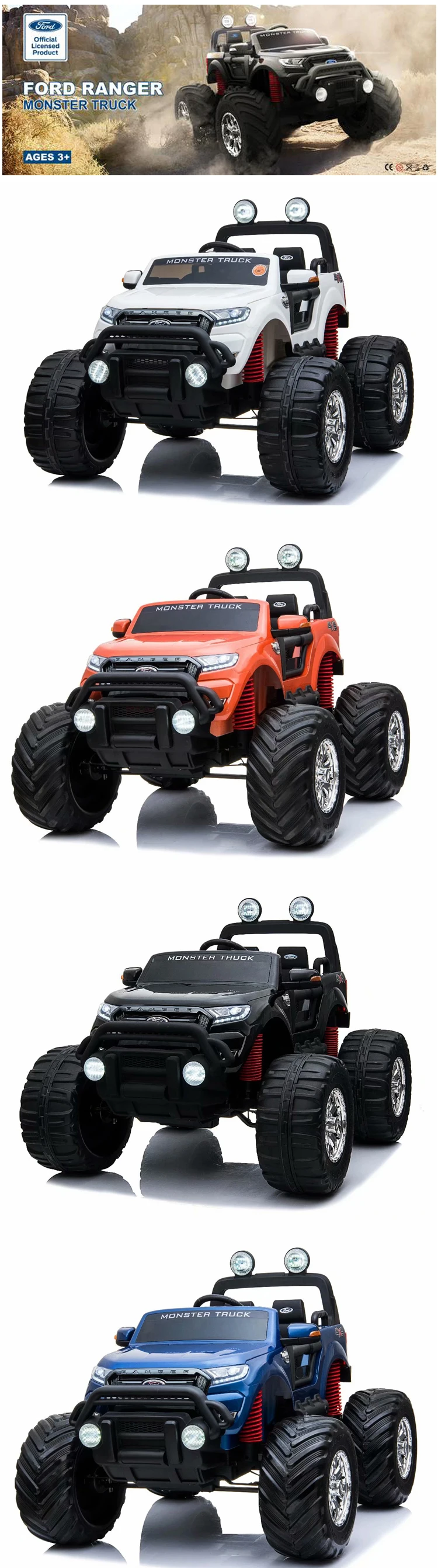 battery operated monster truck toys