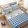 Custom Fitted Bed Sheets For Kids Children 100% Cotton Crib Mattress Protector Cover Many Cartoon Designs To Choose