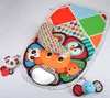 Baby Activity Mat Crawling Mat Play Mat Pad Teether Animals Panda Elephant Waterproof Early Education Baby Toys gift