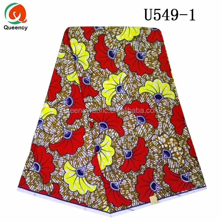 floral Africa Print Wax Cotton Ankara Fabric