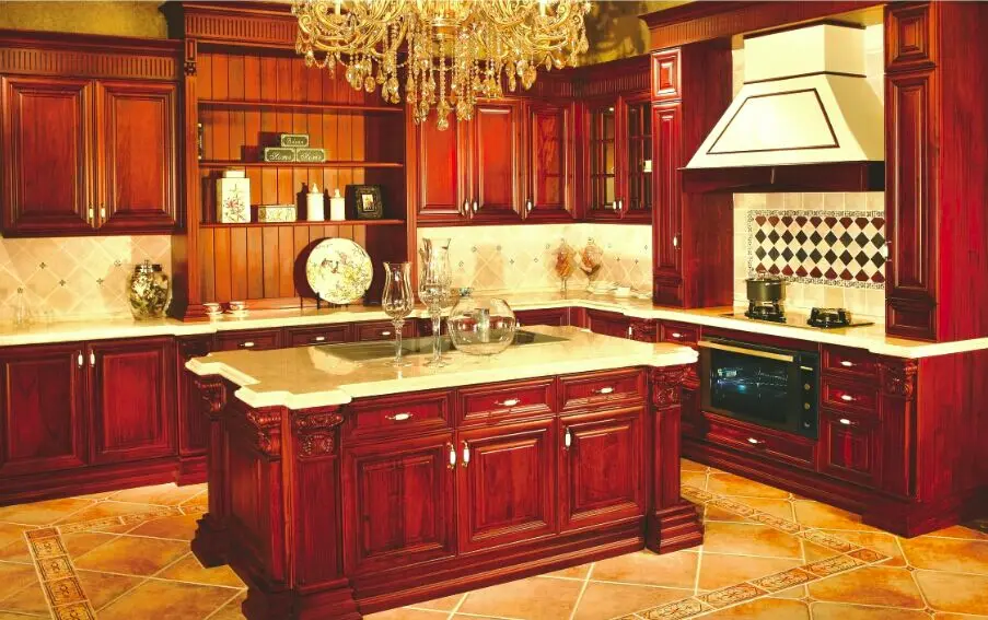 Solid Wood Kitchen Cabinet Manufacturer - Buy Solid Wood Kitchen