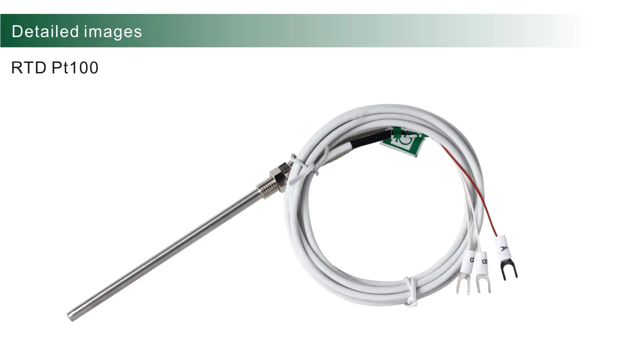 K/j Type Thermocouple M6 0.8m,1.2m,2m,2.2m Temperature Sensor
