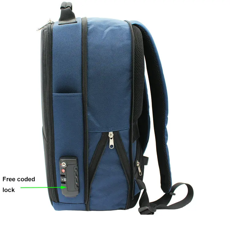 airflow anti-theft backpack with secret pockets