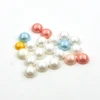 Wholesale Hotfix Half Round Ceramic Pearl Beads Cabochon