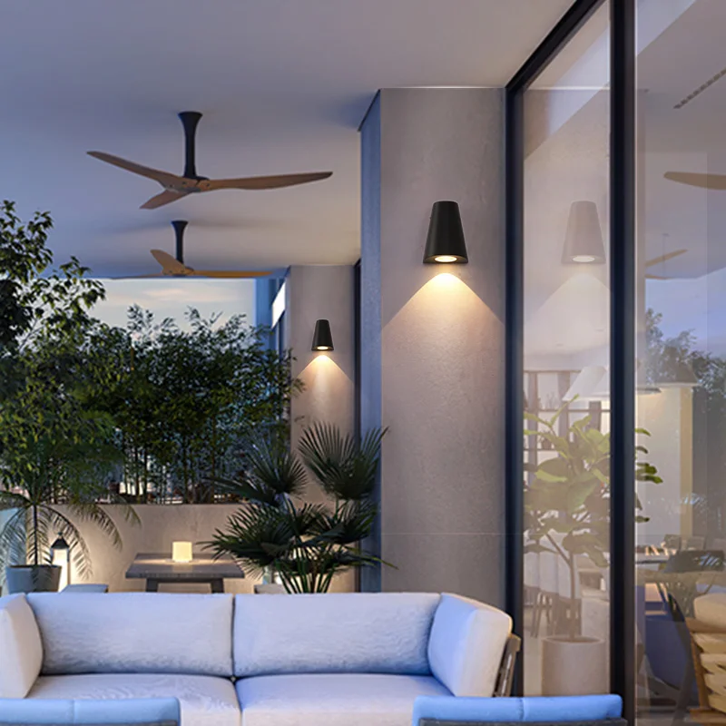 modern balcony lighting