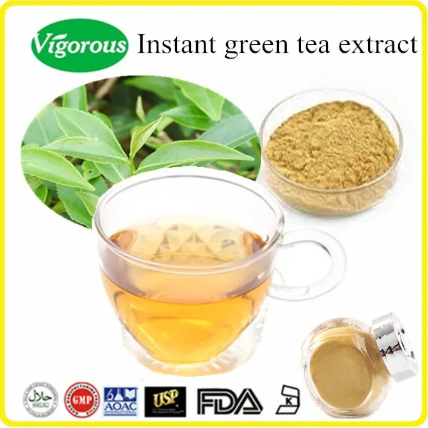 pure 20% Polyphenols Instant green tea powder / Instant green tea extract