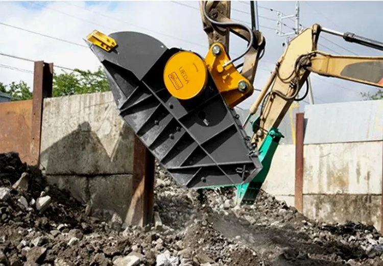Rock Stone Jaw Crusher Bucket Uj200 For Sh210lc10 21 Excavator Buy