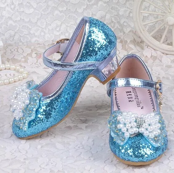 Enfants 17 New Children Princess Sandals Kids Girls Wedding Shoes High Heels Dress Shoes Party Shoes For Girls Gold Sequined Buy Dress Shoes Sandals Party Shoes Product On Alibaba Com