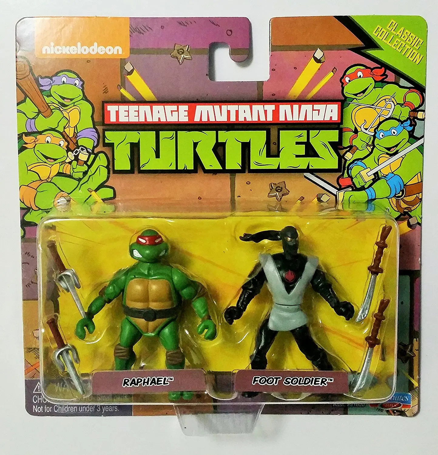 miniature ninja turtle figures