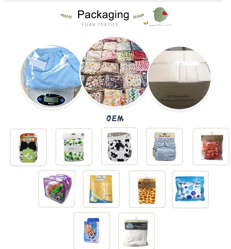 Swim Diapers Cover Adjustable Washable Reusable Cloth Baby Diaper For