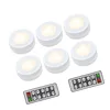 3 Wireless battery round led push touch night light