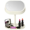 Practical and recharge Fashion Desk lamp makeup mirror Store content 3 in 1 Cosmetic mirror with LED light