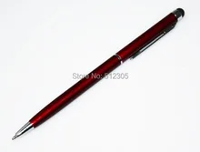 Metal 2 In 1 Capacitive Screen Stylus Pen Pens Touch Pen For IPAD IPHONE Tablet PC