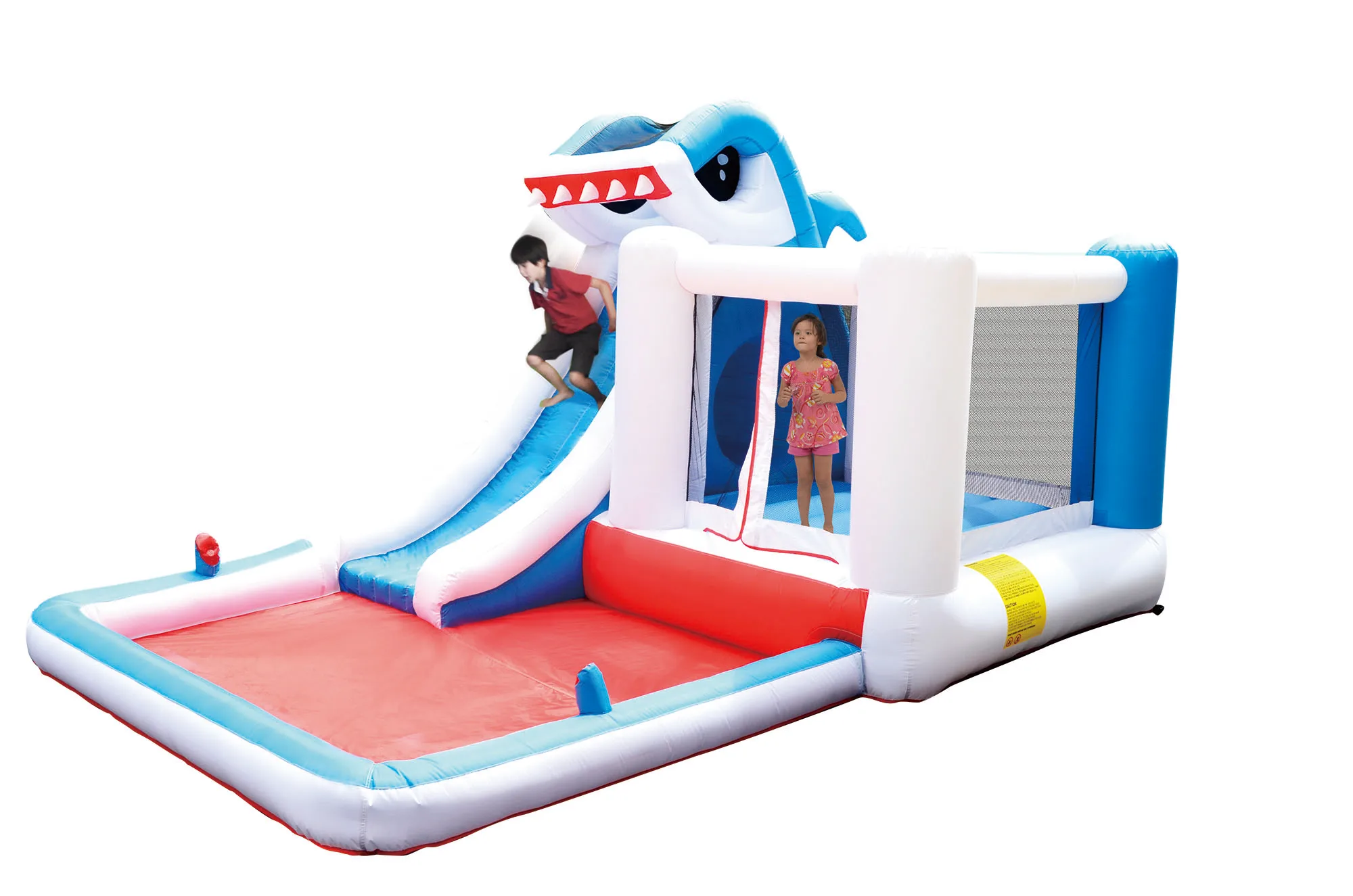 waterslide bouncy castle