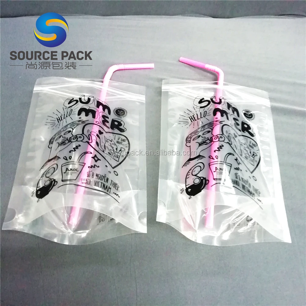 Laminated Clear Stand Up Juice Pouches With Zipper Resealable Buy 16