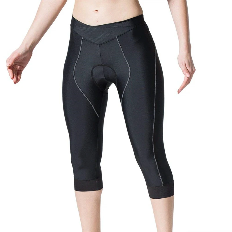 Ladies Cycling Tights Padded Compression Leggings Cycle Womens Trousers